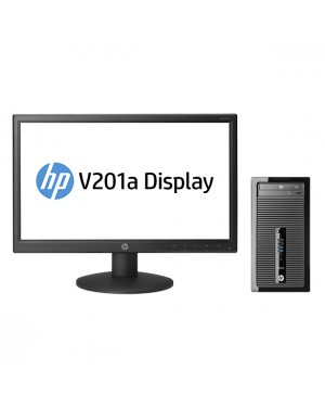 J4B19EA#KIT1 - HP - Desktop ProDesk 400 G2 MT + V201a