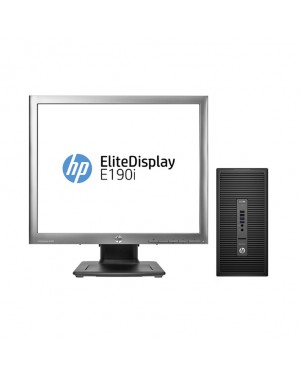 J4V09ET_E4U30AT - HP - Desktop EliteDesk 705 G1 MT + EliteDisplay E190i