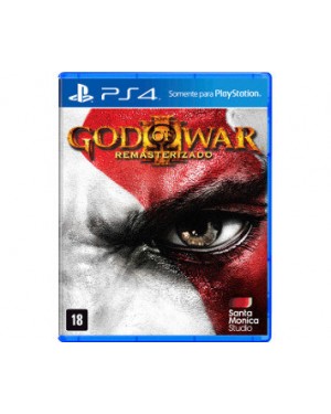 P4DA00715001FGM - Sony - Jogo God of War 3 Remasterizado PS4