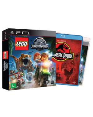 WGY5428B - Warner - Jogo Lego Jurassic World PS3 Edição Limitada com Filme JW