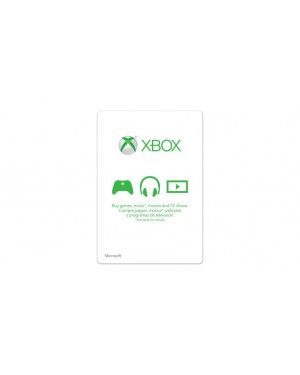 K4W-00311 - Microsoft - Software/Licença Xbox Gift Card 50€