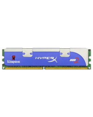 KHX6400D2/2G - Outros - Memoria RAM 256MX64 2048MB DDR2 800MHz 1.85V