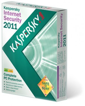 KL1837GXCFR - Kaspersky Lab - Software/Licença Internet Security 2011, Upgrade, DE