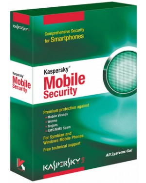 KL4025XAMTE - Kaspersky Lab - Software/Licença Mobile Security 7.0 Enterprise, 15-19u, 3Y, EDU