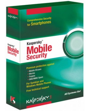 KL4025XAPTR - Kaspersky Lab - Software/Licença Mobile Security 7.0 Enterprise, 25-49u, 3Y, RNW