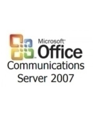 KNA-00311 - Microsoft - Software/Licença Office Communications Server 2007 R2, Standard Edition, OLV NL 1Yr AcqYr3 AP, Single