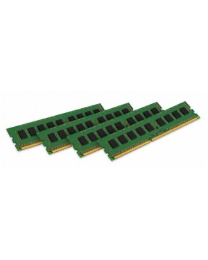 KTH-PL316ESK4/8G - Kingston Technology - Memoria RAM 256MX72 8192MB DDR3 1600MHz 1.5V