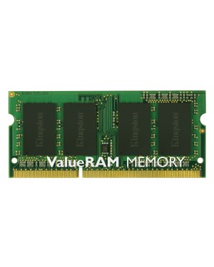 KVR1333D3S9/2GBK - Kingston Technology - Memoria RAM 1x2GB 2GB DDR3 1333MHz 1.5V