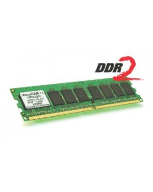KVR400D2D8R3/1G - Kingston Technology - Memoria RAM 1GB DDR2 400MHz 1.8V