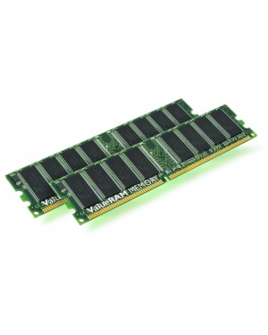 KVR400X64C3AK2/2G - Kingston Technology - Memoria RAM 2x1GB 2GB DDR 400MHz 2.6V