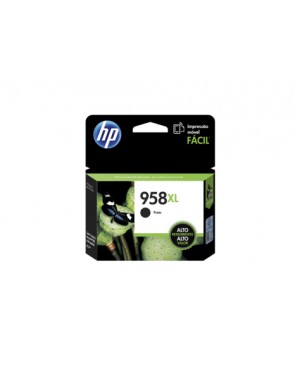 L0R41AL - HP - Cartucho de tinta 958XL preto OfficeJet Pro 8720/8730