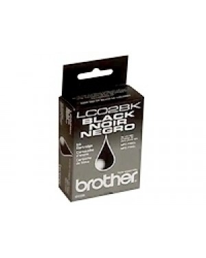 LC-02BK - Brother - Cartucho de tinta LC02BK preto