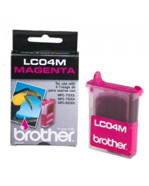 LC-04M - Brother - Cartucho de tinta LC04M magenta MFC7300C MFC7400C MFC9200C