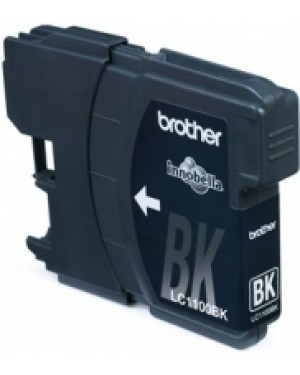 LC-1100BK BP - Brother - Cartucho de tinta LC-1100BK preto