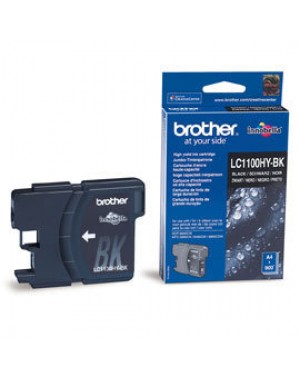 LC-1100HY-BK - Brother - Cartucho de tinta LC1100HYBK preto