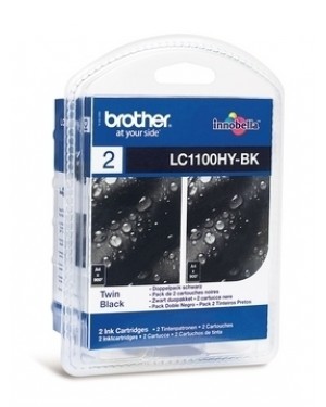 LC-1100HYBKBP2 - Brother - Cartucho de tinta preto