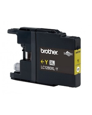 LC-1280XLYBPRF - Brother - Cartucho de tinta LC1280XLY amarelo MFC J5910DW J6510DW J6710DW J6910DW