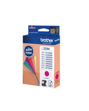 LC-223M - Brother - Cartucho de tinta magenta MFCJ4420DW MFCJ4625DW