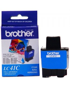 LC-41C - Brother - Cartucho de tinta LC41C ciano DCP110C DCP120c IntelliFax1840C IntelliFax1940CN IntelliFax2