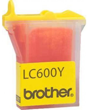 LC-600Y - Brother - Cartucho de tinta LC600Y amarelo