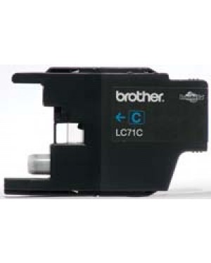 LC-71C - Brother - Cartucho de tinta Innobella ciano MFCJ280W MFCJ425W MFCJ430w MFCJ435W MFCJ625DW MFCJ825DW MFCJ