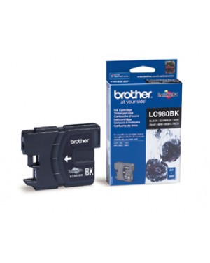 LC-980BKBPRF - Brother - Cartucho de tinta LC980BK preto DCP163C/ DCP165C/ DCP375C/ MFC250C/ MFC290C