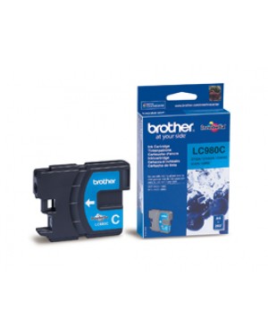 LC-980CBPDR - Brother - Cartucho de tinta LC980C ciano