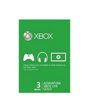 52K-00232 - Microsoft - Live Card 03 Meses + R$10 CSV Jogo The Curse of The Brother