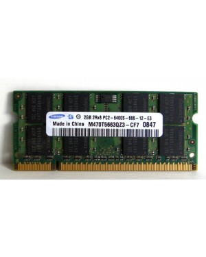 M470T5663QZ3-CF7 - Samsung - Memoria RAM 1x2GB 2GB DDR2 800MHz