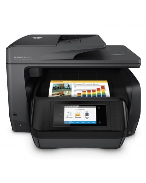M9L80A - HP - Impressora multifuncional OfficeJet 8725 AiO jato de tinta colorida 24 ppm A4 com rede sem fio