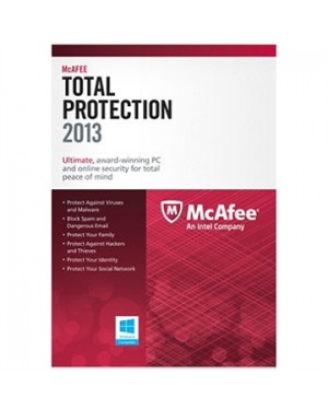 MTP13BST3RAAAMD - McAfee - Mcafee Total Proteção 3013 3 Usuarios