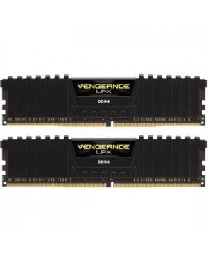 CMK8GX4M2A2400C14 - Outros - Memória 8GB DDR4 2400MHz Vengeance LPX Preto Corsair