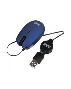 ID020KLX01 - Outros - Mini Mouse KMO-130A RETR USB Azul KlipXtreme