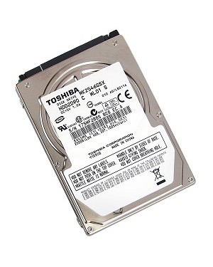 MK2546GSX - Toshiba - HD disco rigido 2.5pol SATA 250GB 5400RPM