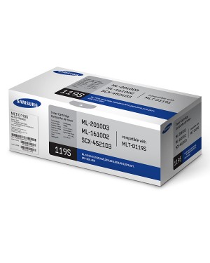 MLT-D119S - Samsung - Toner preto ML1610/1615/1620/1625/2010/2015/2020/2510/2570/2571