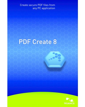 MNT-M009G-W00-8-E - Nuance - Software/Licença PDF Create 8, 1001-2500u, DE
