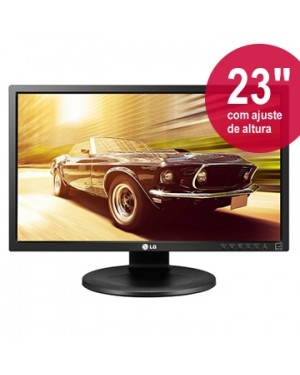 23MB35PH - LG - Monitor 23 Com ajuste de Altura LED Full HD