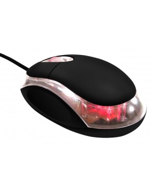 MOL033UOBB - Outros - Mouse Preto USB Pixxo