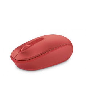 U7Z-00038 - Microsoft - Mouse Sem fio 1850 Vermelho