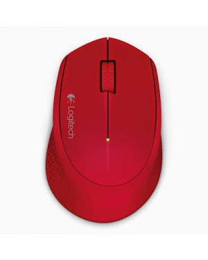 910-004286 - Logitech - Mouse Sem Fio M280 Vermelho