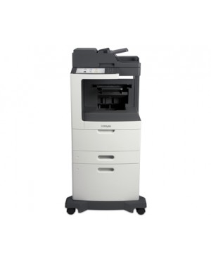 MX812DXFE - Lexmark - Impressora multifuncional laser monocromatica 70 ppm A4 com rede