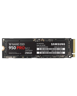 MZ-V5P256BW - Samsung - HD Disco rígido 950 PRO M.2 256GB 2200MB/s