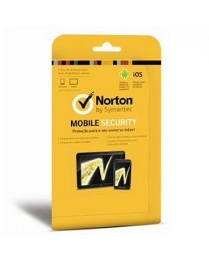 LIC 21243209 - Symantec - Norton Mobile Security 3.0 BR 1U Card