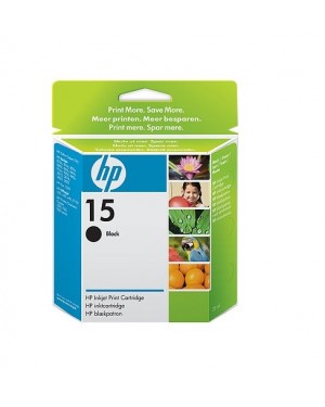 OC15D - HP - Cartucho de tinta C6615DE preto Deskjet 815c Printer (C6411F) 843c (C6414C) 920c (C6430F)