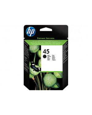 OC45A - HP - Cartucho de tinta 51645AE preto Deskjet 1000cse Printer (C2670A) 1000cxi (C2673A) 1100c (