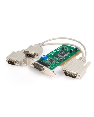 PCI2S485LP - StarTech.com - Placa de rede MOSchip MCS9835CV 01152 Mbit/s PCI