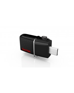 SDDD2-032G-G46 - Sandisk - Pen Drive 32GB Ultra Dual Drive Preto USB 2.0 Micro