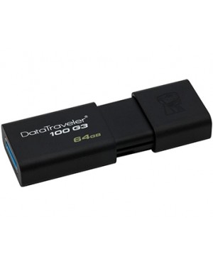 DT100G3/64GB - Kingston - Pen Drive 64GB USB 3.0 Data Traveler 100G3