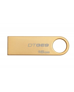 DTGE9/16GBZ - Outros - Pen Drive DTGE9 Capacidade 16GB Dourado Kingston