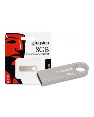 DTSE9H/8GBZ i - Kingston - Pen Drive DTSE9H 8Gb Prata